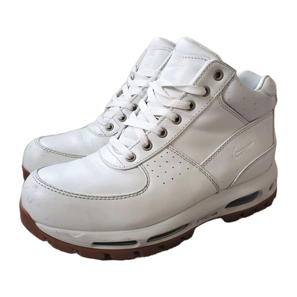 Nike ACG Air Max Goadome Summit White Gum Size 9.5 Mens Sneaker Boots Outdoor